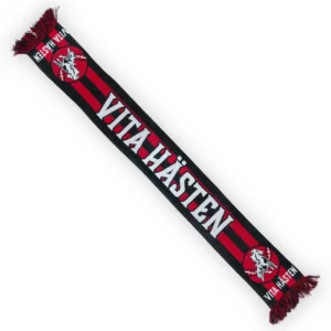 Supporterhalsduk i klubbens färger från HC Vita Hästen